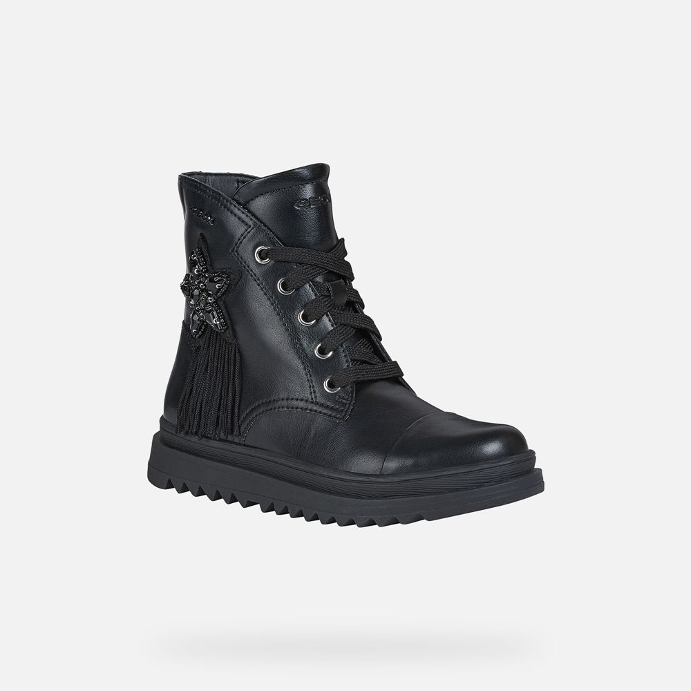 Botas Geox Menina Pretas - Gillyjaw - GVYMS9461